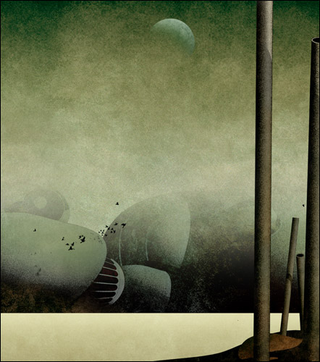 Illustration for article titled Lonely Astronauts Explore Silent Alien Landscapes